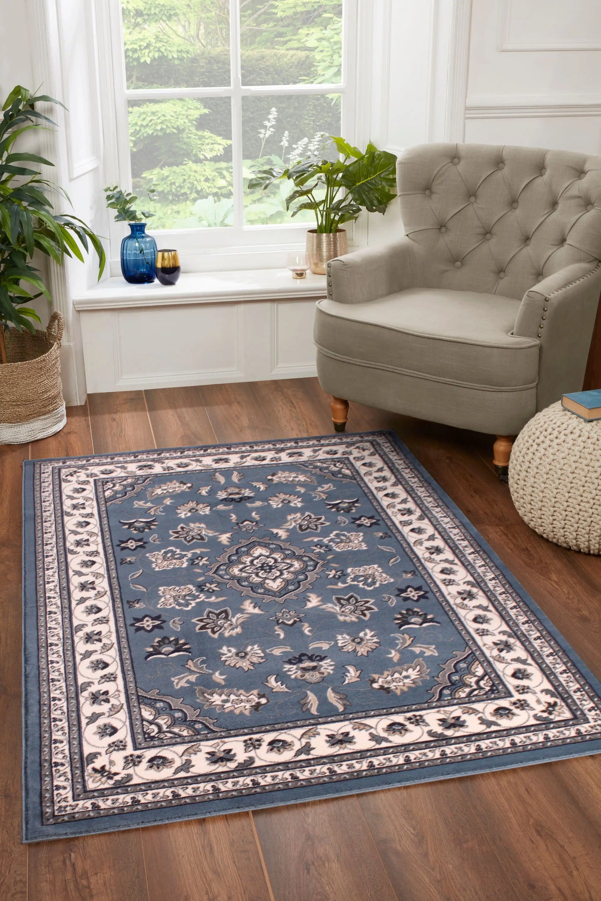 Sherborne Sherborne Blue Rugs - Buy Sherborne Blue Rugs Online from ...