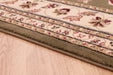 HMC sherborne green Green Living Room Moroccan Rug.