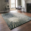 Harlequin harlequin shore truffle 40605 Grey, Beige, Multicoloured Living Room Wool Rug.
