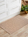 Serdim Rugs washable 9mm gel back siam beige Beige Living Room Geometric Rug.