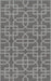 Serdim Rugs gel back siam dark grey Grey Living Room Geometric Rug.
