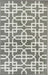 Serdim Rugs gel back siam grey cream Grey, Cream Living Room Geometric Rug.