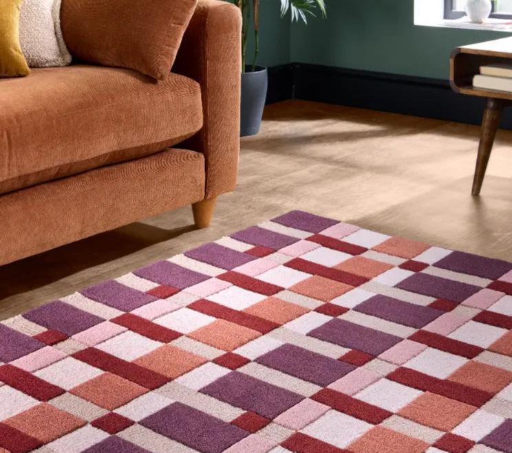 Sienna Weave Berry Purple Rug — RugsDirect Online