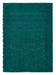 Think Rugs sierra 9000 jewel green Green Living Room Shaggy Rug.