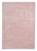 Think Rugs sierra 9000 pink Pink Living Room Shaggy Rug.