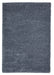 Think Rugs sierra 9000 slate grey Grey Living Room Shaggy Rug.