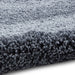 Think Rugs sierra 9000 slate grey Grey Living Room Shaggy Rug.
