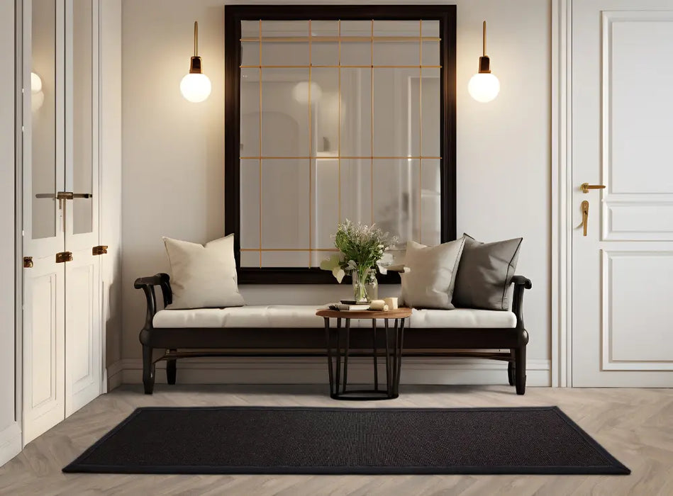 Sisal Black / Black Rug