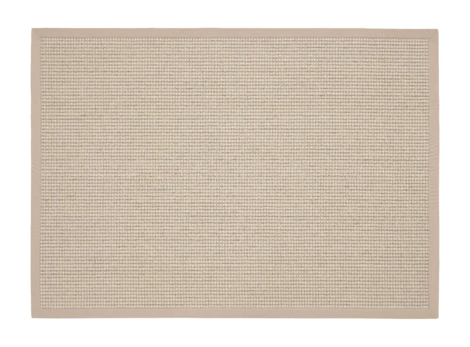Sisal Boucle Natural/Beige Border