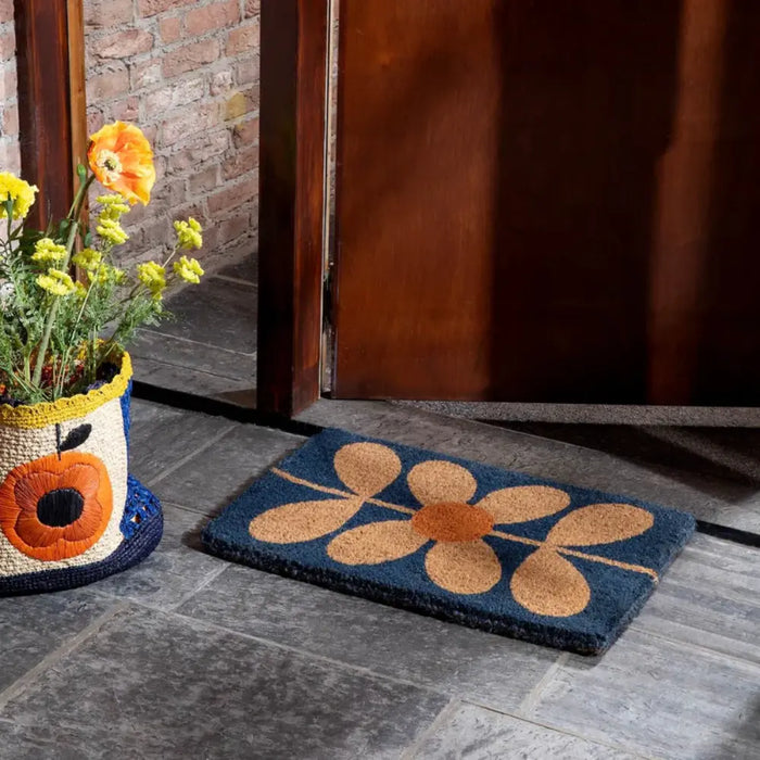 Orla Kiely Sixties Stem Navy 564008 Rug