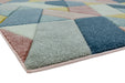 Asiatic sketch sk02 rhombus multi Multicoloured Living Room  Rug.