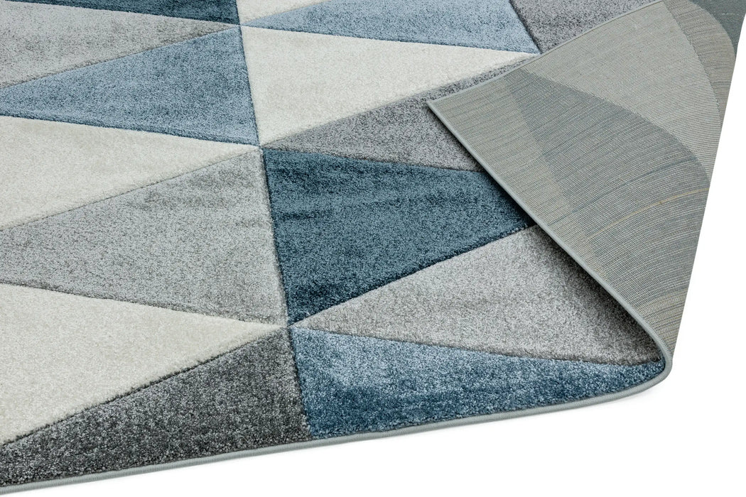 Asiatic sketch sk07 kite blue Blue, Grey Living Room  Rug.
