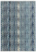 Asiatic skye skye 03 wave blue Blue Living Room Striped Rug.