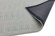 Asiatic sloan duck egg Blue Living Room Striped Rug.