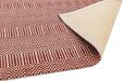 Asiatic sloan marsala Red Living Room Striped Rug.