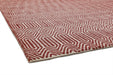 Asiatic sloan marsala Red Living Room Striped Rug.