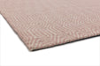 Asiatic sloan pink Pink Living Room Striped Rug.