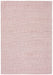 Asiatic sloan pink Pink Living Room Striped Rug.