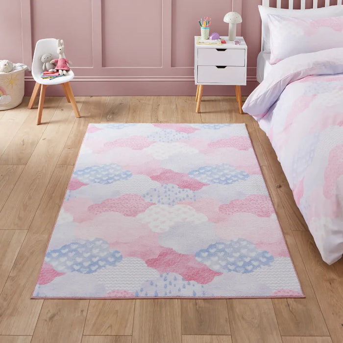 Catherine Lansfield Soft As A Cloud Pink - Washable