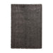 Think Rugs solace think 0961 charcoal Grey, Black Living Room Shaggy Rug.