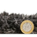 Think Rugs solace think 0961 charcoal Grey, Black Living Room Shaggy Rug.