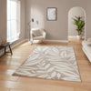 Catherine Lansfield Sorral Leaves Botanical Natural Rug
