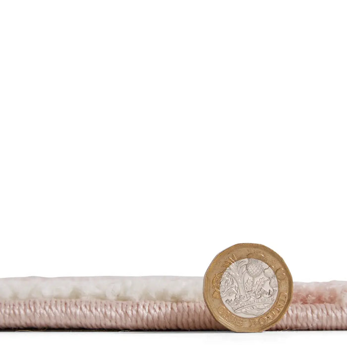 Catherine Lansfield Sorral Leaves Botanical Rug Pink Rug — RugsDirect ...