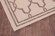 Rug Style terrace outdoor spanish tile natural Beige Living Room Geometric Rug.