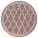 Rug Style terrace outdoor spanish tile taupe Brown Living Room Geometric Rug.