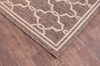 Rug Style terrace outdoor spanish tile taupe Brown Living Room Geometric Rug.