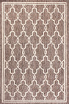 Rug Style terrace outdoor spanish tile taupe Brown Living Room Geometric Rug.
