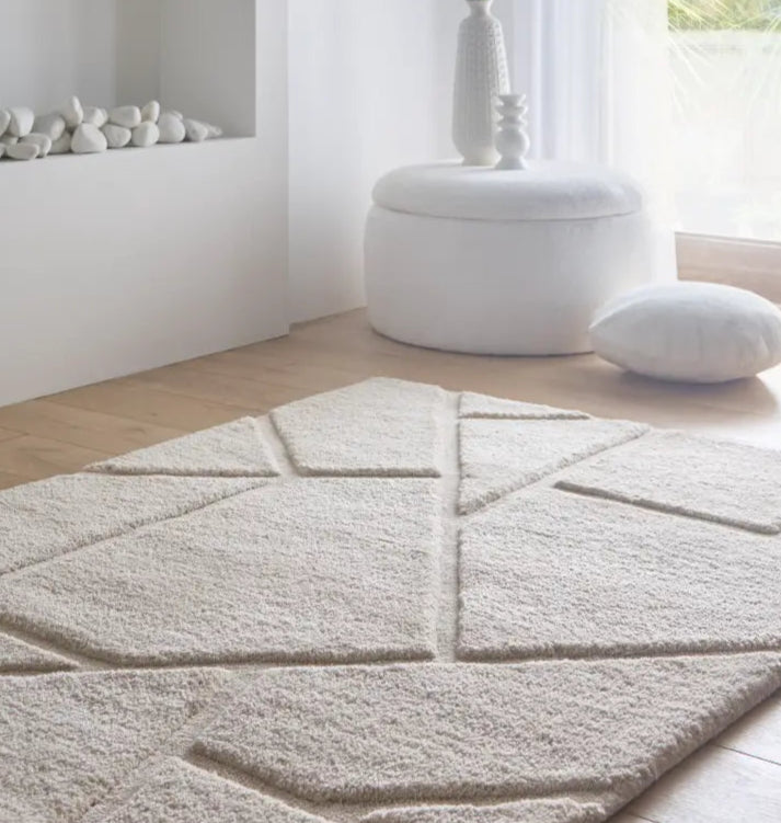Stack Cream Cream Rug — RugsDirect Online