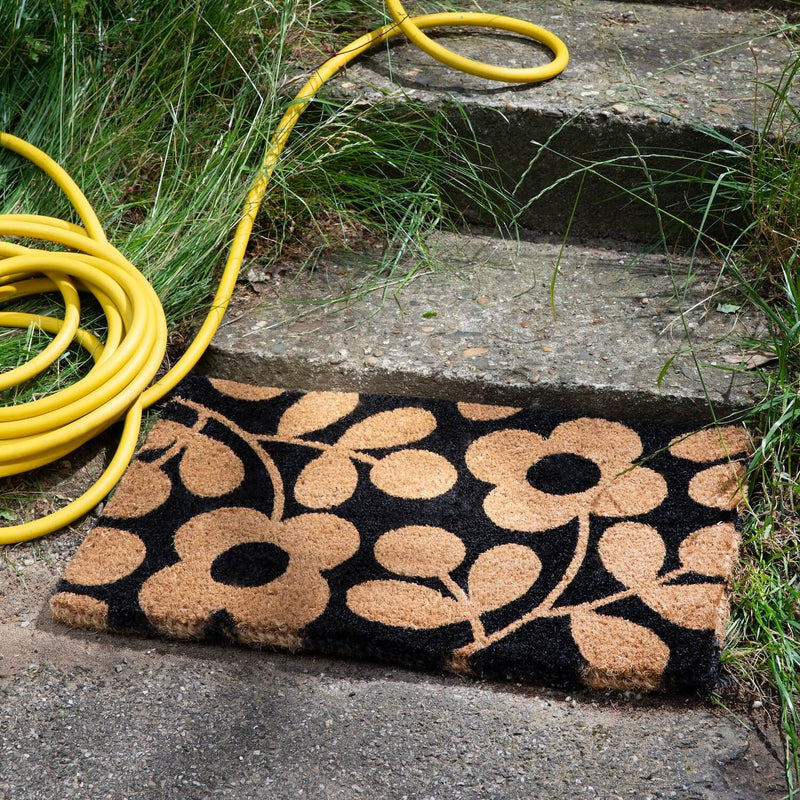 Orla Kiely OR Stem Sprig Jet Multicoloured Rug — RugsDirect Online