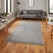 Think Rugs stitch outdoor stitch 9682 grey black Grey, Black Outdoor  Flat Weave Rug.
