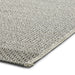 Think Rugs stitch outdoor stitch 9682 grey black Grey, Black Outdoor  Flat Weave Rug.