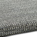 Think Rugs stitch outdoor stitch 9682 silver black Grey, Black Outdoor  Flat Weave Rug.
