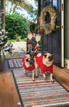 Patterned Hug Rug Stripe 32 Runner