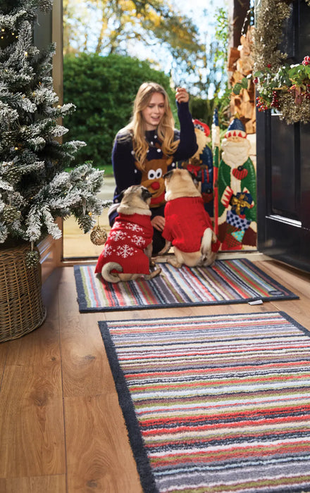 Patterned Hug Rug Stripe 32