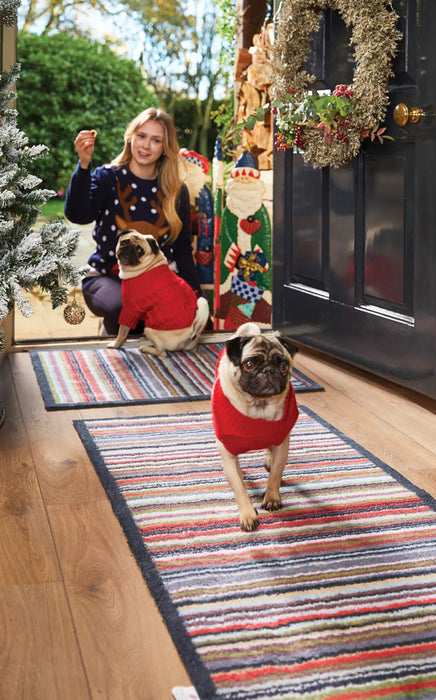 Patterned Hug Rug Stripe 32