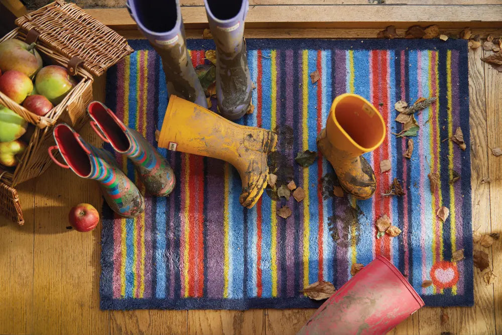 Patterned Hug Rug Stripe 85