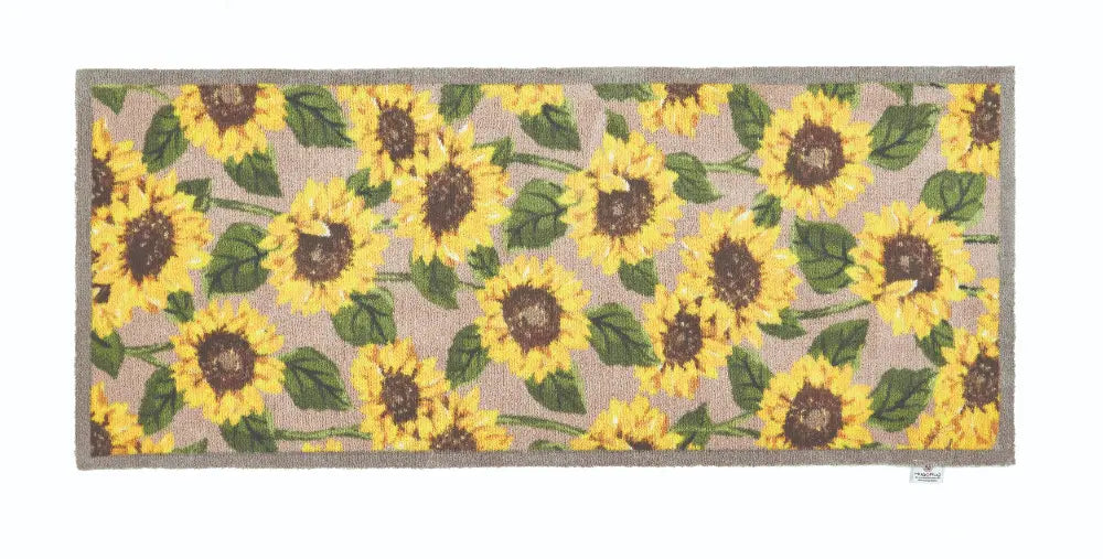 Patterned Hug Rug Sunflower 1