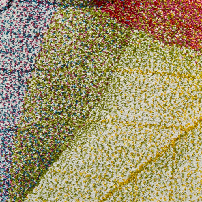 Think Rugs sunrise 22368 multi Multicoloured Living Room  Rug.