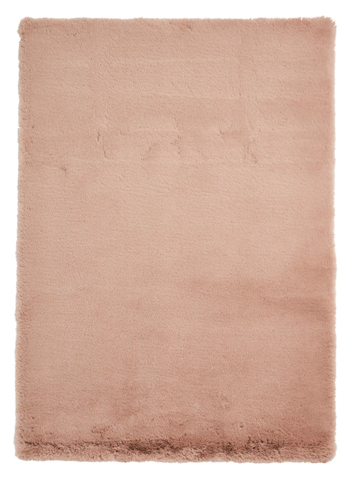 Think Rugs super teddy mink Brown Living Room Shaggy Rug.