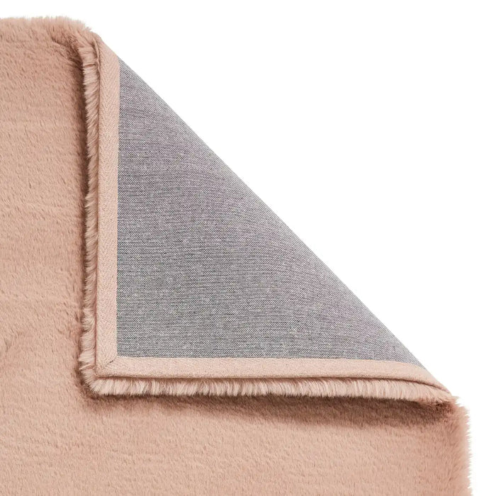 Think Rugs super teddy mink Brown Living Room Shaggy Rug.