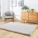 Think Rugs super teddy silver Grey Living Room Shaggy Rug.