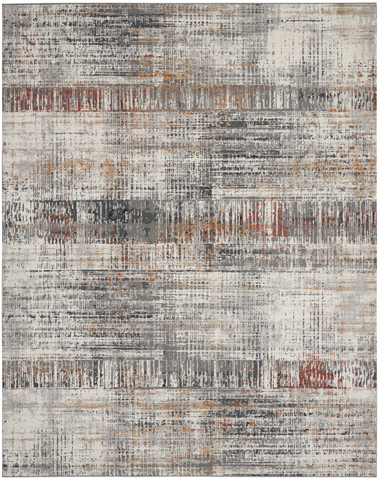 Nourison tangra tnr04 multi Multicoloured Living Room  Rug.