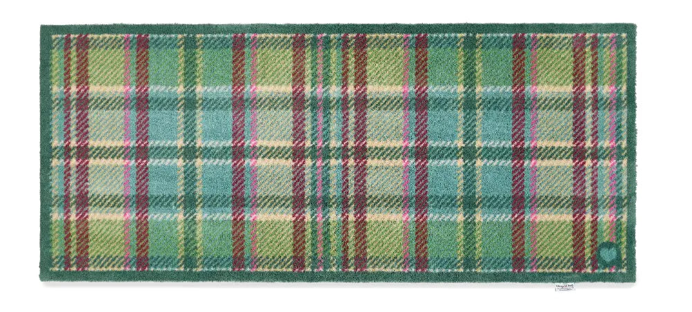 Hug Rug Washable Tartan Green Multi