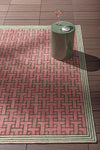 In-Outdoor Ted Baker Monogram Dusted Pink outdoor 455802 Rug