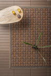 In-Outdoor Ted Baker Monogram Light Brown outdoor 455811 Rug