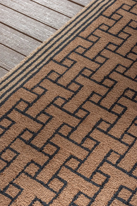 In-Outdoor Ted Baker Monogram Light Brown outdoor 455811 Rug